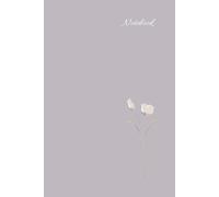 Misty Blue Notebook: Aesthetic Lined Journal for Women | Minimalist Clean Girl Diary for Writing, Planning & Reflection