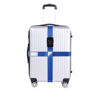 MISUMOR Travel Cruz Correas para Equipaje con Candado TSA Ajustable Correa para Maletas de 20 a 33 Pulgadas