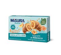 Misura Privolat Cornetti all'Albicocca Senza Latte e Uova Croissants con relleno de albaricoque sin leche y huevo 290 g