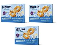 Misura Dolcesenza Biscotti allo Yogurt senza zuccheri aggiunti galletas de yogur sin azúcar añadido galletas galletas 400 g
