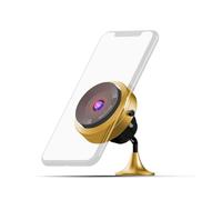 MISURA MA05 - Soporte para teléfono móvil con ventosa y carga inalámbrica QC3.0 - DORADO nuevo