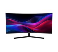 MISURA | Monitor Gaming 34" Curvo | 165 Hz | UW QHD, 21:9 | 1ms | HDR | FreeSync, GSync, Overdrive, Flicker Free | HDMI*2, DP | 4000:1 | Pip & PBP | Luz de respiración RGB | VESA - EG34RWA