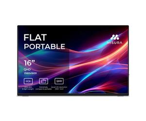 MISURA Monitor LCD portátil M16 QHD 2.5K de 16"