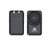 MISURA Powerbank MH09 10000mAh - Magnético Batería Externa con Cables Integrados USB-C y Lightning, Carga Rápida 22,5W