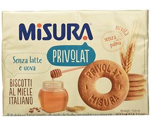 Misura Privolat Biscotti al Miele Italiano - 400 gr