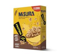 Misura Proteína Copos de cereales proteicos - con trigo integral, arroz y avena, rico en proteínas y fibra, embalaje de papel certificado FSC, paquete de 320 g