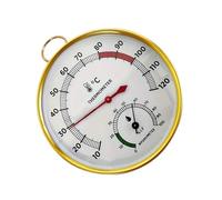 Misuratore Di Temperatura Per Sauna A Vapore - Strumento Di Monitoraggio Della Temperatura E Umidità | Igrotermografo Per Interni,Adatto Per Uso In Sauna Interna Bagno Doccia Piscina E Hotel A Vapore