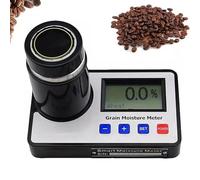 Misuratore di umidità intelligente per chicchi di caffè, misuratore di umidità per cereali con funzione di compensazione automatica della temperatura, precisione 0,5% e intervallo di misurazione massi