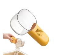 Misurino - Cucharón para arroz, desodorante y antitinsetto, báscula desmontable | Báscula de cocina multifunción, para alimentos para animales, arroz, harina, café y cereales, capacidad 500 ml