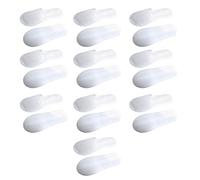 MISUVRSE 10 pares de pantuflas de tela antideslizante con punta cerrada para el hogar, hotel, spa, bodas, fiestas, invitados y necesidades de viaje, pantuflas de habitación de invitados, h, Talla