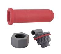 MISUVRSE Comedero para pantorrillas, base fija, pezón de cubo de leche para uso agrícola, ganado, caballo, burro, a prueba de fugas