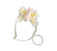 MISUVRSE Correa de teléfono con cuentas de imitación con cuentas y clip trasero, clip de cadena larga para teléfonos celulares, cordón antideslizante para colgar