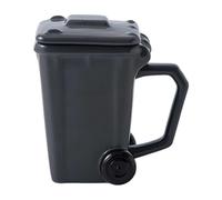 MISUVRSE Cubo de basura creativos de estilo taza de cerámica de 400 ml eficaz contenedor de bebidas para decoración de regalos, diseño creativo, bebida de cerámica