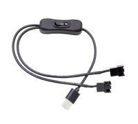 MISUVRSE El cable de conversión de corriente del ventilador USB a 4 pines garantiza una velocidad y brillo completos con cable de ventilador USB de salida de 12 V