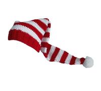 MISUVRSE Gorro de Navidad de punto de Papá Noel, fiesta, Año Nuevo, actuaciones en escenario, gorro de reunión familiar, gorro de Santa Festivo para vacaciones, punto cálido
