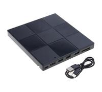 MISUVRSE Lector externo con cable de datos rápido y corrección de errores para una rápida transferencia de datos portátil