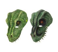 MISUVRSE Máscara de dinosaurio de dragón, juguete de dinosaurio, disfraces, Halloween, festivales, fiestas, máscaras de animales, Halloween, cosplay, disfraces, carnaval