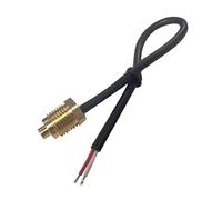MISUVRSE Módulo de temperatura de sonda de temperatura, transmisor de temperatura digital, sonda de rosca