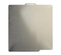 MISUVRSE Para laboratorio impresora 3D placa de cama caliente película de acero doble cara estructurada PEI 3D plataforma de impresión 257,5 x 257 5 mm