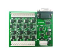 MISUVRSE RS485 RS232 Módulo de interfaz de dos bus de 8 canales, salida de relé semiconductor para relé de estado sólido LED de control del motor