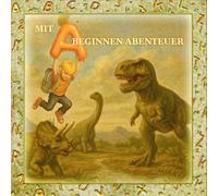 Mit A beginnen Abenteuer: Ein kleiner Dinosaurier möchte zur Schule gehen, um Lesen zu lernen. Er will seinen Geschwistern aus der Urzeit in einem Buch begegnen und sie kennlernen.