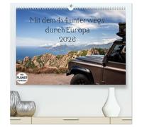 Mit dem 4x4 durch Europa (hochwertiger Premium Wandkalender 2026 DIN A2 quer), Kunstdruck in Hochglanz: Unterwegs mit dem Geländewagen in Europa, abseits der Hauptrouten.