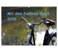 Mit dem Fahrrad durch 2026 (Wandkalender 2026 DIN A2 quer), CALVENDO Monatskalender: Von der Vielfalt der Fahrräder