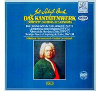 mit Esswood, Equiluz, Nimsgern, Jacobs, van Altena, Van Egmond, Wiener Sängerknaben, Knabenchor Hannover, Concentus Musicus Wien, Harnoncourt, Leonhardt-Consort, Leonhardt - Bach: Das Kantatenwerk / Complete Cantatas - Vol. 9 (BWV 31 - 34) (Pocket Edition) [Vinyl Doppel-LP] [Schallplatte]