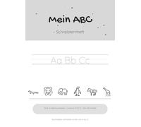 Mit Freude schreiben lernen - Buchstabe für Buchstabe: Buchstaben schreiben lernen von A bis Z - Groß- und Kleinbuchstaben, Umlaute & Wörter zum ... Klasse ab 5 Jahren (Malbücher für Jedermann)