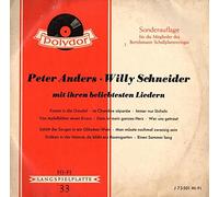 Mit ihren beliebtesten Liedern (split-10'', & Willy Schneider, Club-Edition) / Vinyl record [Vinyl-LP]