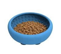Mit Saugnapf | Rutschfester Silikonnapf Mit Starkem Saugnapf | Futterpuzzle F?r Hunde | F?r Welpen Und Mittelgro?e Haustiere ? Zum Trinken Und Fressen Im Stehen, Camping, Auto, Zuhause, Gart
