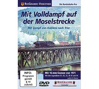Mit Volldampf auf der Moselstrecke - Mit Dampf von Koblenz nach Trier [Alemania] [DVD]