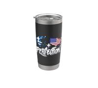 Mitad americana Mitad Griega Perfección USA Grecia Orgullo Vaso térmico de acero inoxidable de doble pared