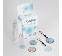 Mitag - Kit base silicona 6 meses - Diario electrónico para dolores de cabeza válido 6 meses - con etiqueta NFC e inteligencia artificial