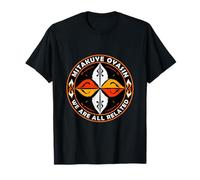 Mitakuye Oyasin Medicine Wheel Indígena Nativo Americano Camiseta