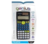 Mitama 61396- Calculadora científica 7,8 x 15,5 cm Dual Power, pantalla sobre 2 líneas Genius