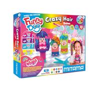 Mitama Caja de Juegos Crazy Hair Salon, Pasta de modelar, 33 Piezas, a Partir de 3 años, Juego y Tiempo Libre, niños