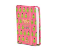 Mitama Cuaderno gráfico Pearfect, rosa, tapa dura - Cuaderno de notas - 8 x 11 cm - 250 páginas - Formato de bolsillo