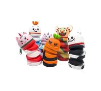 Mitama Estuche de fuelle de silicona - modelos surtidos Navidad Hallowen 2024 2025-1 pieza aleatoria, Color:, Mezcla