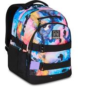 Mitama Mochila Escolar WATER COLOR, #BDBF, Triple Compartimento
