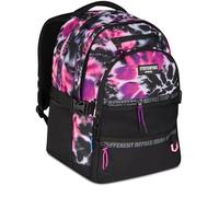 Mitama Mochila triple compartimento Purplehype con bolsillo para PC, negro, bolsillo frontal equipado, escuela primaria y tiempo libre, niña