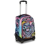 Mitama Trolley DR Escuela Lovelbeat, 34 litros, Rosa, Uso Mochila, Bolsillo con Organizador, niña, Escuela Primaria y Secundaria, Viajes y Tiempo Libre