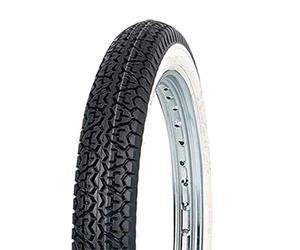 MITAS - 48351 : Neumático B4 - 18'' 2.25-18 Reforzado 42J Tt Banda Blanca