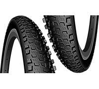 Mitas Classic 22 Neumático de Bicicleta, Adultos Unisex, Negro, 24x1.90