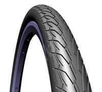 Mitas Neumático de Bicicleta Unisex para Adultos Flash V 66, Negro, 28 x 1,75