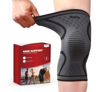 MitButy Rodilleras Menisco y Ligamento - Para Gym, Correr, Crossfit, Senderismo y Gimnasio - Soporte para Deporte y Actividades Diarias para Hombres y Mujeres - Pack de 2 (M: 42-47 cm)