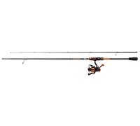 Mitchell Colors MX - Combo de caña de Pescar y Carrete, Pesca de depredador, Lucio/Perca/lucioperca, Unisex, Naranja, 2,44 m, 10-45 g