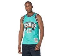 Mitchell e Ness Canotta NBA Grizzlies Turchese da uomo - l
