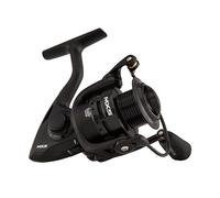 Mitchell MX5 Carrete Giratorio | Carrete de Pesca con Estructura de Aluminio Ligero |Carrete Giratorio para Agua Dulce y Salada para Pesca con señuelos y Trenzado | Negro, tamaño del Carrete 2500