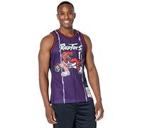 Mitchell & Ness 2.0 T.Raptors Camisa, Morado, XL Unisex Adulto